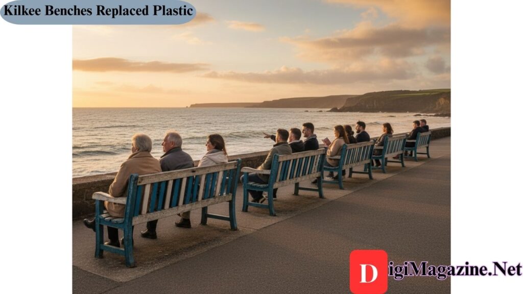Kilkee Benches Replaced Plastic