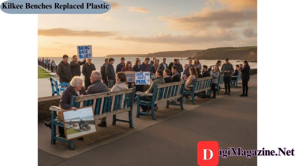 Kilkee Benches Replaced Plastic