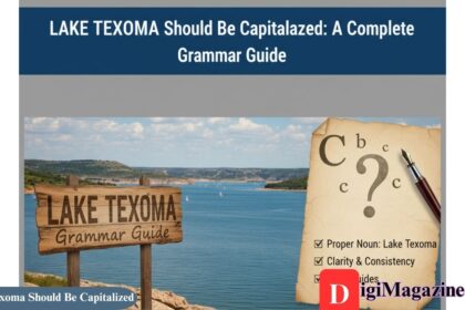 Lake Texoma Should Be Capitalized