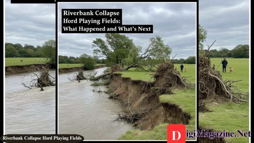 Riverbank Collapse Iford Playing Fields