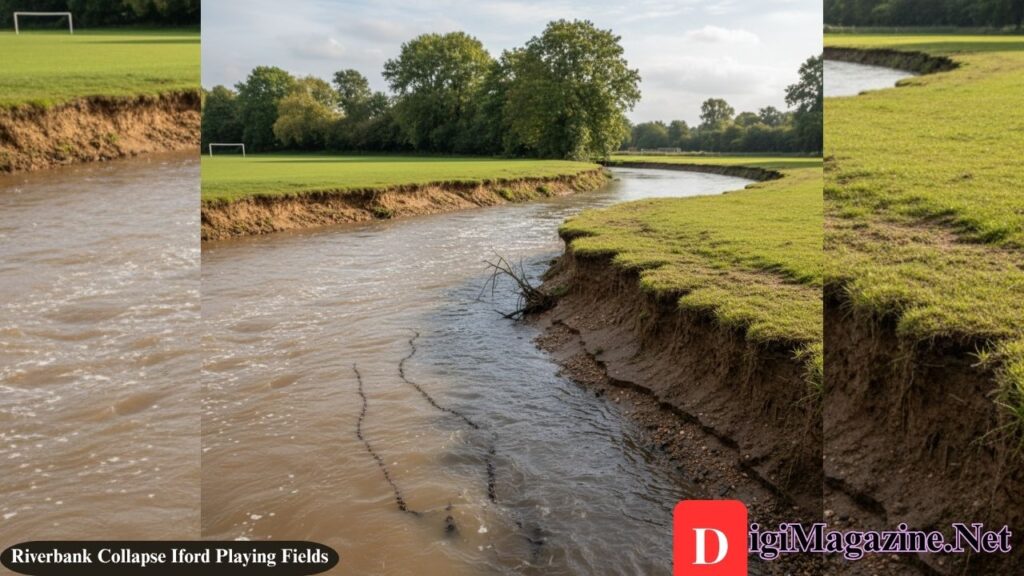 Riverbank Collapse Iford Playing Fields