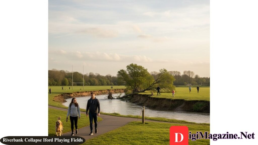 Riverbank Collapse Iford Playing Fields